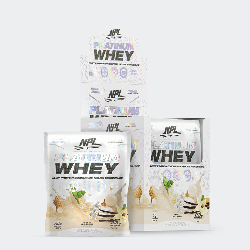 Platinum Whey Sachet Box