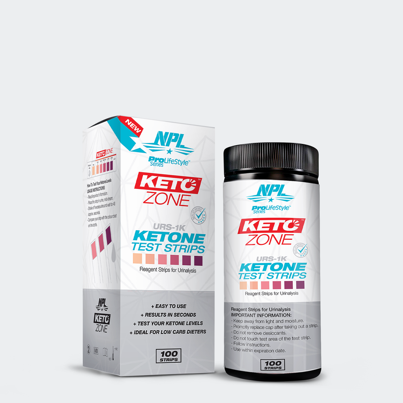 NPL Ketone test strips easily usable and disposable