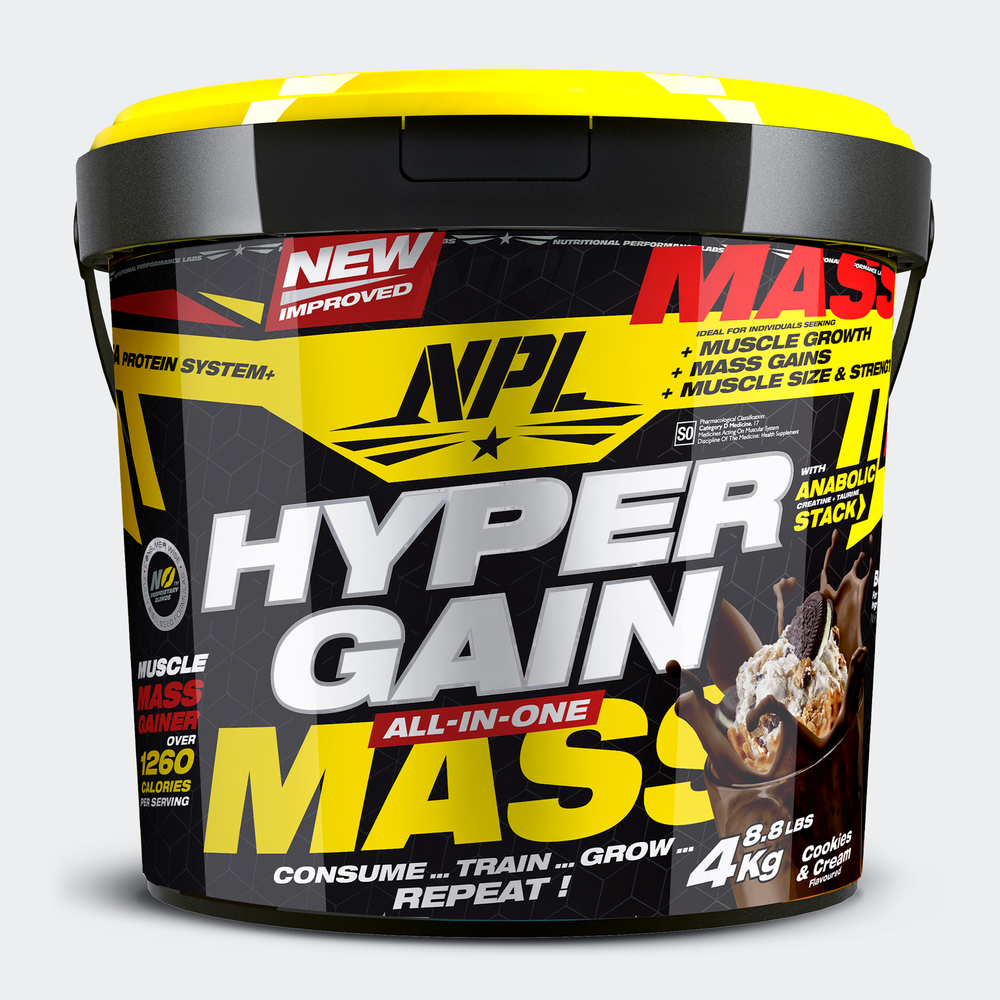 NPL hyper gain for hard gainers all-in-one mass gainer