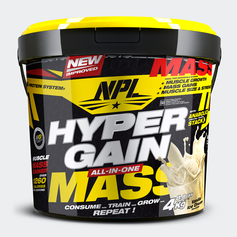 NPL hyper gain for hard gainers all-in-one mass gainer